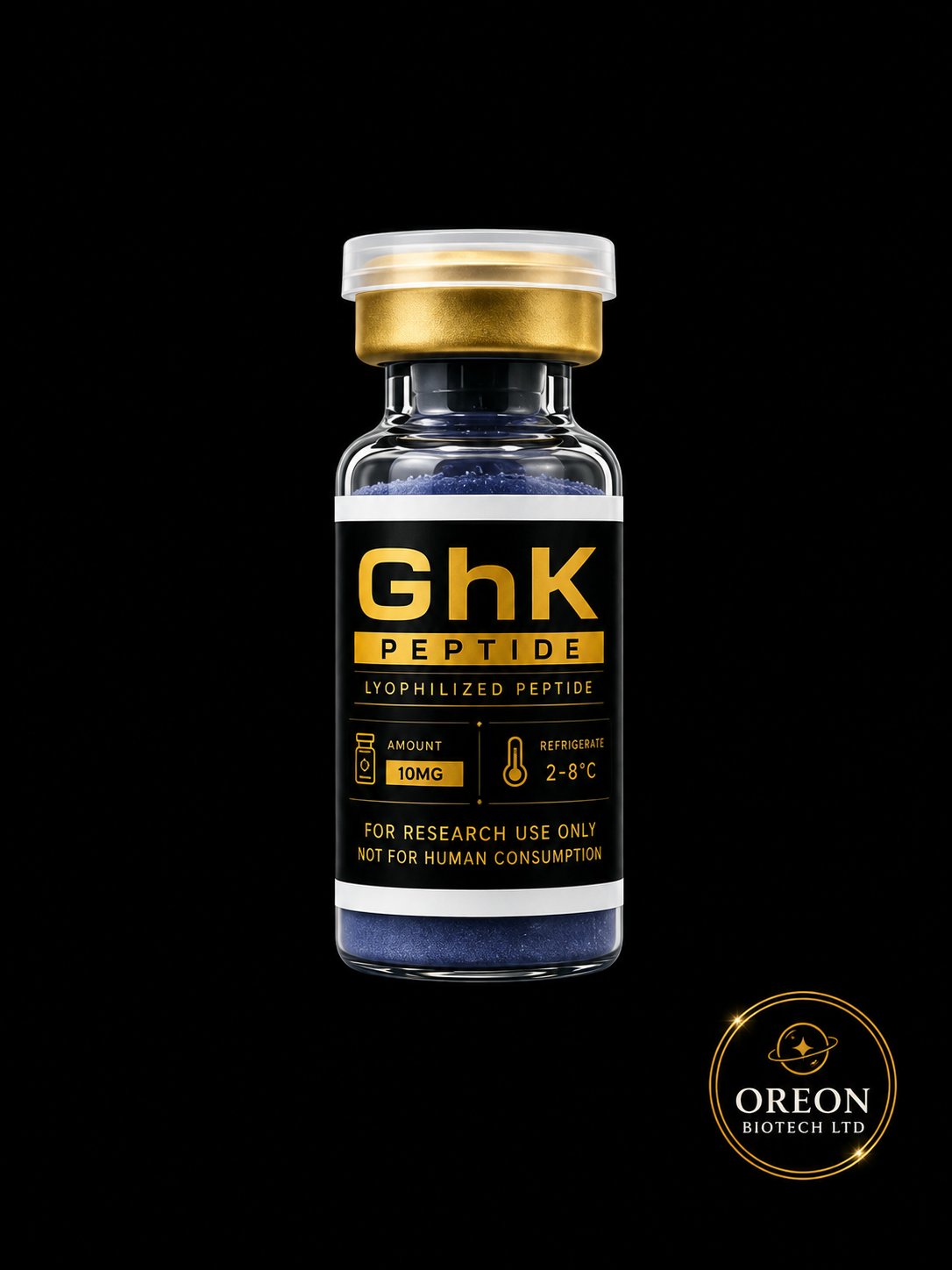 GHK-Cu 10 mg research vial